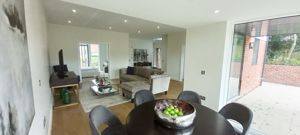 Open plan living- click for photo gallery